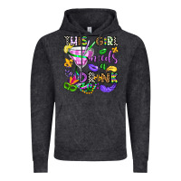 Vintage Black this girl needs a drink Vintage Hoodie - OliviaCreatesArt