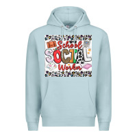 Blue Mist School Social Worker Premium Hoodie - CowhideDigitalArt