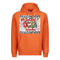 Carrot School Social Worker Premium Hoodie - CowhideDigitalArt