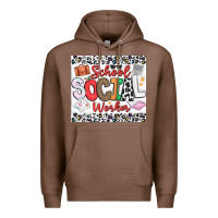 Chestnut School Social Worker Premium Hoodie - CowhideDigitalArt