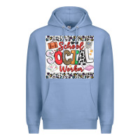 Colony Blue School Social Worker Premium Hoodie - CowhideDigitalArt