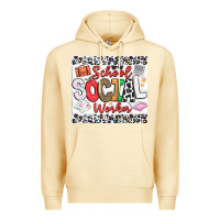 Pina Colada School Social Worker Premium Hoodie - CowhideDigitalArt