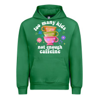 Emerald too many kids not enough caffeine Urban Hoodie - JahusDesignShop