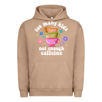 Pigment Burro too many kids not enough caffeine Urban Hoodie - JahusDesignShop