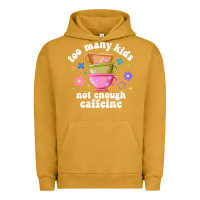 Pigment Peanut Butter too many kids not enough caffeine Urban Hoodie - JahusDesignShop