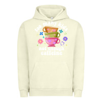 Pigment Pistachio too many kids not enough caffeine Urban Hoodie - JahusDesignShop