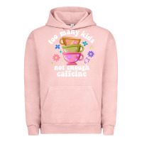 Pigment Salmon too many kids not enough caffeine Urban Hoodie - JahusDesignShop