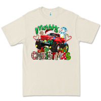 Bone merry christmas monster truck Premium Tee - texasbilliewilder