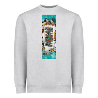 Mimi Sunflower Cowhide Leopard  Pen Wrap Heavyweight Sweatshirt | Teevron