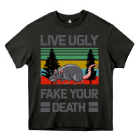 Asphalt Lıve Ugly Fake Your Death Heavy Core Tee - Bettercallsaul