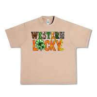 Burro Western lucky with clover St. Patricks day Urban Heavy Tee - HowdyJamesFarm