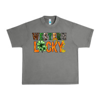 Tornado Western lucky with clover St. Patricks day Urban Heavy Tee - HowdyJamesFarm