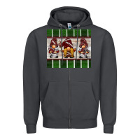 Smoke football gnomes Zipper Hoodie - BarkalooDesign