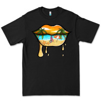 Black beach lips Premium Tee - Jasminsmagicworld