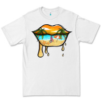 White beach lips Premium Tee - Jasminsmagicworld