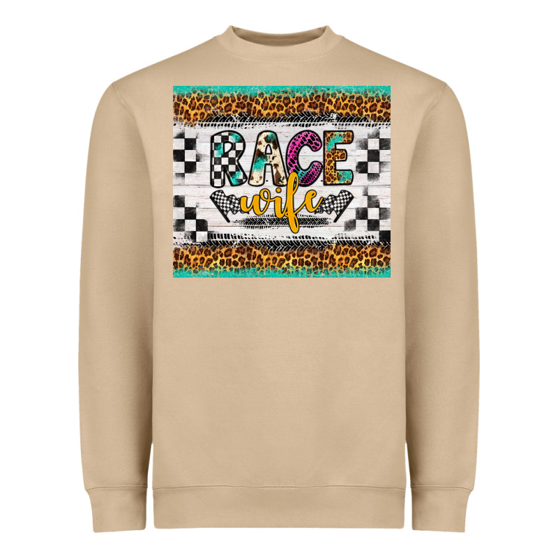 Race Wife Heavyweight Sweatshirt by Artiststas | Teevron