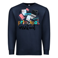 Navy principal assistant Premium Sweatshirt - AdoDesignShop