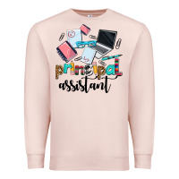 Pale Pink principal assistant Premium Sweatshirt - AdoDesignShop