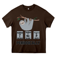Chocolate Brown Periodically Heavy Core Tee - Bettercallsaul