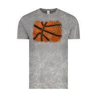 Cloud Rock Basketball leopard glitter background Vintage Tee - HowdyJamesFarm