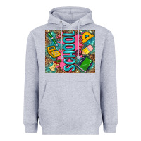 Heather Grey teacher  School Heavyweight Hoodie - AdoDesignShop