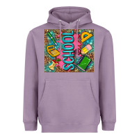 Lavender teacher  School Heavyweight Hoodie - AdoDesignShop