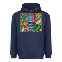 Navy teacher  School Heavyweight Hoodie - AdoDesignShop