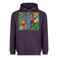 Plum teacher  School Heavyweight Hoodie - AdoDesignShop