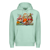 Seafoam Hallothanksmas Gnome Coffee Cups Premium Hoodie - CowhideDigitalArt