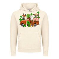 Vintage Artic St. Patrick's farm animals and truck Vintage Hoodie - OliviaCreatesArt