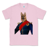 Bubblegum Pink Pet Portraits, Custom Pet Portraits, Renaissance Pet Portraits, Custom Classic Tee - RanaPortraitStore