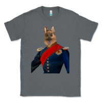 Charcoal Heather Pet Portraits, Custom Pet Portraits, Renaissance Pet Portraits, Custom Classic Tee - RanaPortraitStore