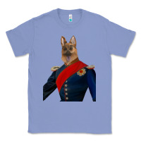 Colony Blue Pet Portraits, Custom Pet Portraits, Renaissance Pet Portraits, Custom Classic Tee - RanaPortraitStore