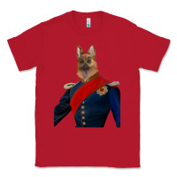 Red Pet Portraits, Custom Pet Portraits, Renaissance Pet Portraits, Custom Classic Tee - RanaPortraitStore