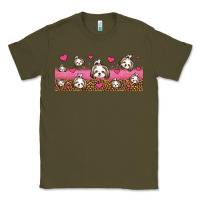 Army Green shih tzu dogs libbey glass Classic Tee - Jasminsmagicworld