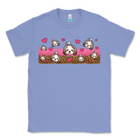 Colony Blue shih tzu dogs libbey glass Classic Tee - Jasminsmagicworld
