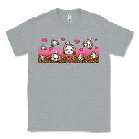 Heather Grey shih tzu dogs libbey glass Classic Tee - Jasminsmagicworld