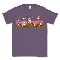 Lavender shih tzu dogs libbey glass Classic Tee - Jasminsmagicworld