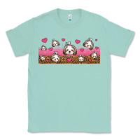 Seafoam shih tzu dogs libbey glass Classic Tee - Jasminsmagicworld