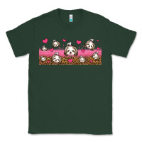 Sports Green shih tzu dogs libbey glass Classic Tee - Jasminsmagicworld