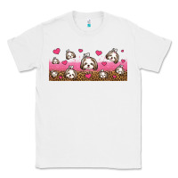 White shih tzu dogs libbey glass Classic Tee - Jasminsmagicworld