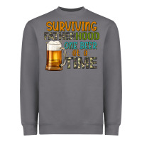 Storm surviving fatherhood one beer at a  time Heavyweight Sweatshirt - Artiststas