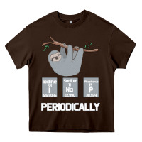 Chocolate Brown Periodically Heavy Core Tee - Bettercallsaul