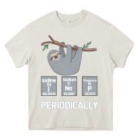 Cream Periodically Heavy Core Tee - Bettercallsaul