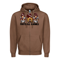 Chestnut football gnomes Zipper Hoodie - BarkalooDesign