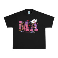 Black valentines day ma nurse Urban Heavy Tee - RanaPortraitStore