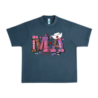 Midnight Navy valentines day ma nurse Urban Heavy Tee - RanaPortraitStore