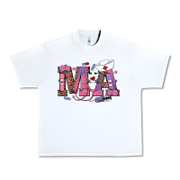 White valentines day ma nurse Urban Heavy Tee - RanaPortraitStore