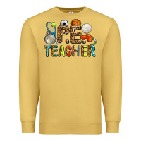 Antique Gold pe teacher Premium Sweatshirt - AdoDesignShop