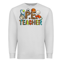 Dove Grey pe teacher Premium Sweatshirt - AdoDesignShop